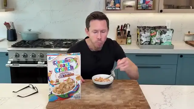 Video thumbnail for I Tried Every CEREAL   Ranked Them from Healthy to TOXIC(720P HD) 1