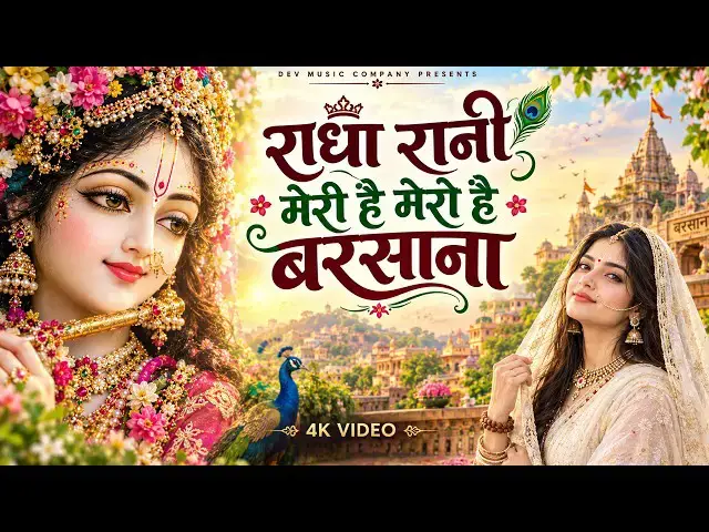 Video thumbnail for राधारानी भजन || श्री राधा रानी मेरी है, मेरो है बरसाना || Shri Radha Rani Meri H || Radha Ji Bhajan