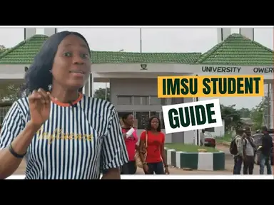 'Video thumbnail for What to Know Before Coming to Imo State University (IMSU)'