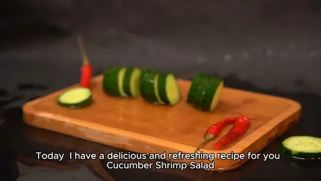 Video thumbnail for Cucumber Shrimp Salad recipe