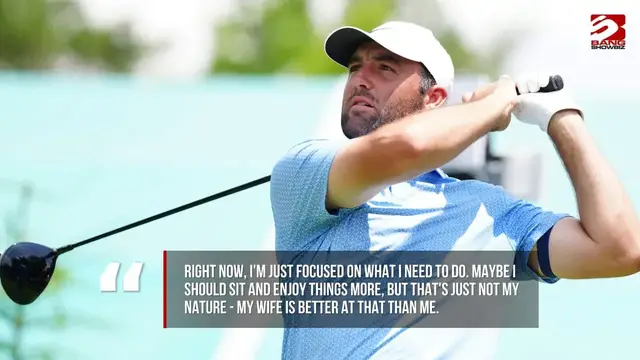 Video thumbnail for 'Fight like heck...' Scottie Scheffler vows to defend his Open Championship title