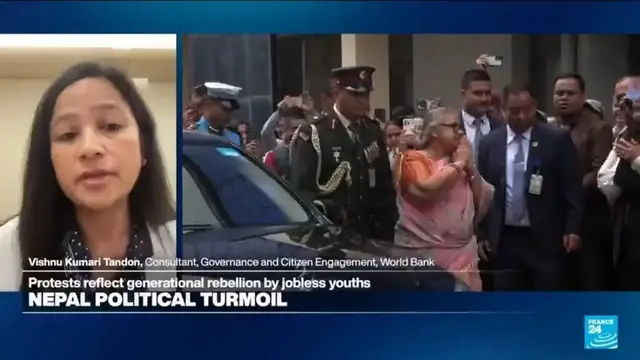 'Video thumbnail for In historic first, 'Nepal has a 'female PM working with the young generation and all Nepalese''