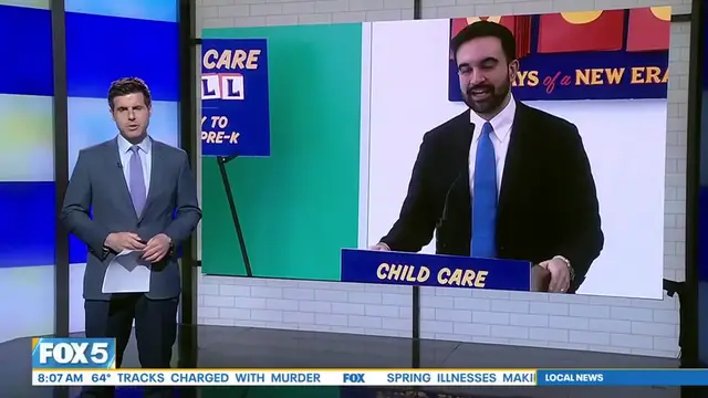 Video thumbnail for Mamdani announces child care pilot program for NYC municipal workers