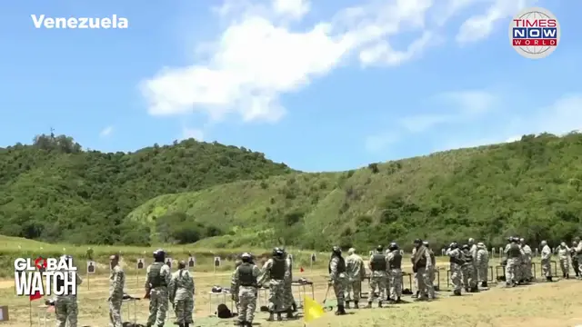 'Video thumbnail for Venezuela Stages Mass Military Training As U.S. Actions Intensify, Says 'We Want Peace But...''