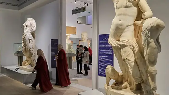 Video thumbnail for Reopening of Libya's National Museum after 14 years offers hope of return to stability