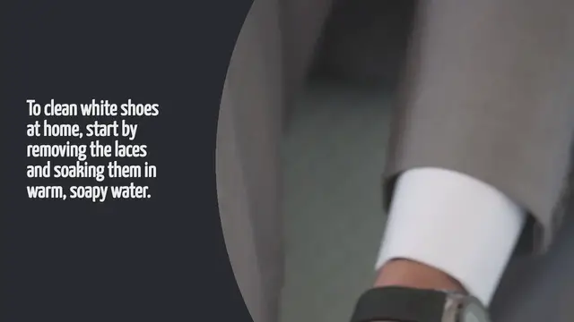 Video thumbnail for How To Clean White Shoes At Home