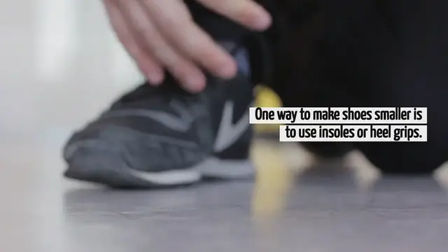 Video thumbnail for How To Make Shoes Smaller