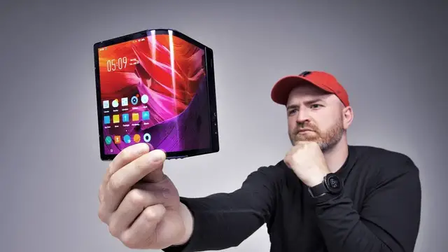 'Video thumbnail for The Folding Phone You Can Buy Right Now'