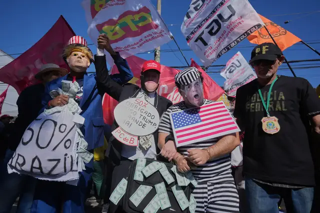 'Video thumbnail for Protests against 50% US tariffs: Demonstrations held across several Brazilian cities'