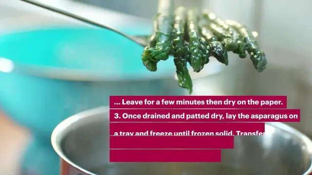 'Video thumbnail for How to freeze asparagus'