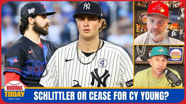 Video thumbnail for Cam Schlittler or Dylan Cease for AL Cy Young? | Baseball Today
