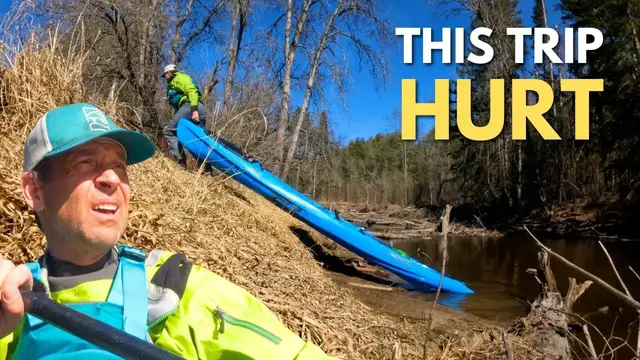 'Video thumbnail for The log jam beatdown!  |  Epic spring kayaking adventure'