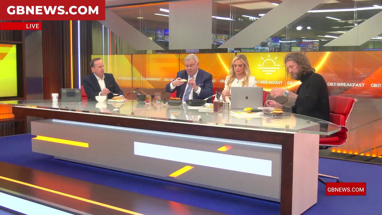 Video thumbnail for WATCH: Eamonn and Ellie celebrate Pancake Day as they try Celebrity Chef Jameson Stocks's creations