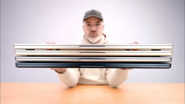 Video thumbnail for Apple MacBook Air 15 Unboxing (ALL COLORS)