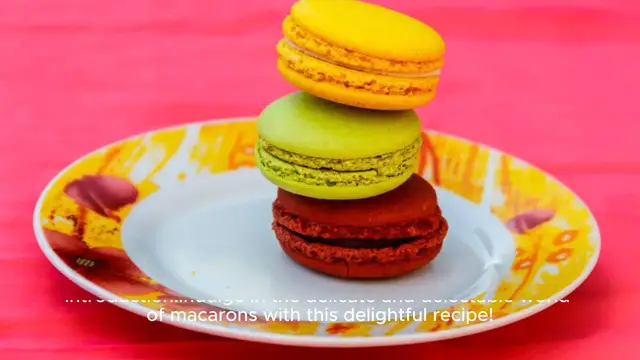 Video thumbnail for Macaron Recipe