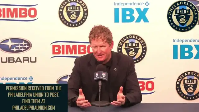 'Video thumbnail for stream punk soccer: jim curtin's post-match analysis: philadelphia union vs chicago fire, 2-2 tie'