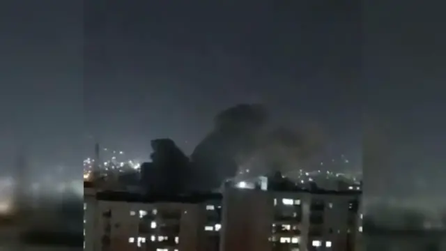 Video thumbnail for Iran: U.S. Strikes Reportedly Hit Broadcasting Facility in Bandar Abbas.