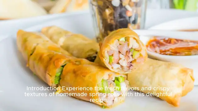 Video thumbnail for Spring Roll Recipe