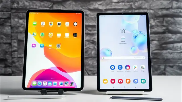 Video thumbnail for Vergleich: Samsung Galaxy Tab S6 vs. Apple iPad Pro | Deutsch