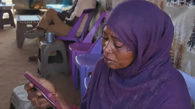 'Video thumbnail for Sudanese families discover loved ones killed in RSF videos from el-Fasher'