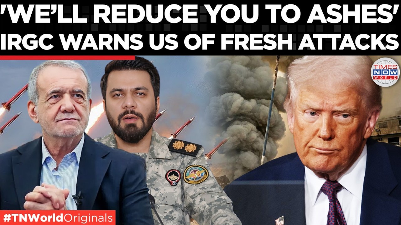 Video thumbnail for IRGC TO EXPAND WAR, warns of war ‘beyond the region’ in Chilling warning to Trump's Aggression