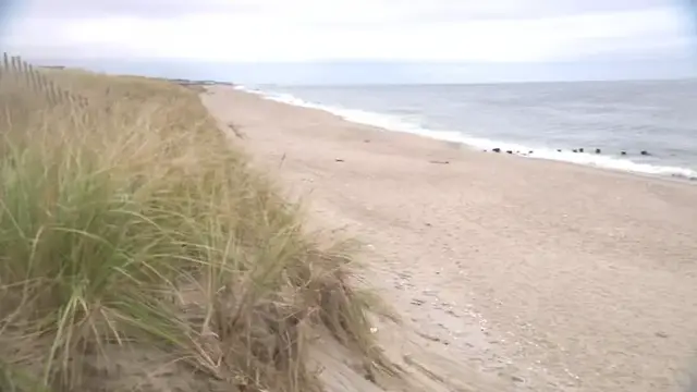 Video thumbnail for Gov. Sherrill requests federal aid for Jersey beaches after damaging September nor'easter