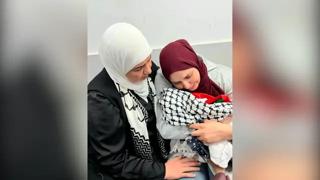 Video thumbnail for Baby dies after Israeli troops block emergency journey to hospital