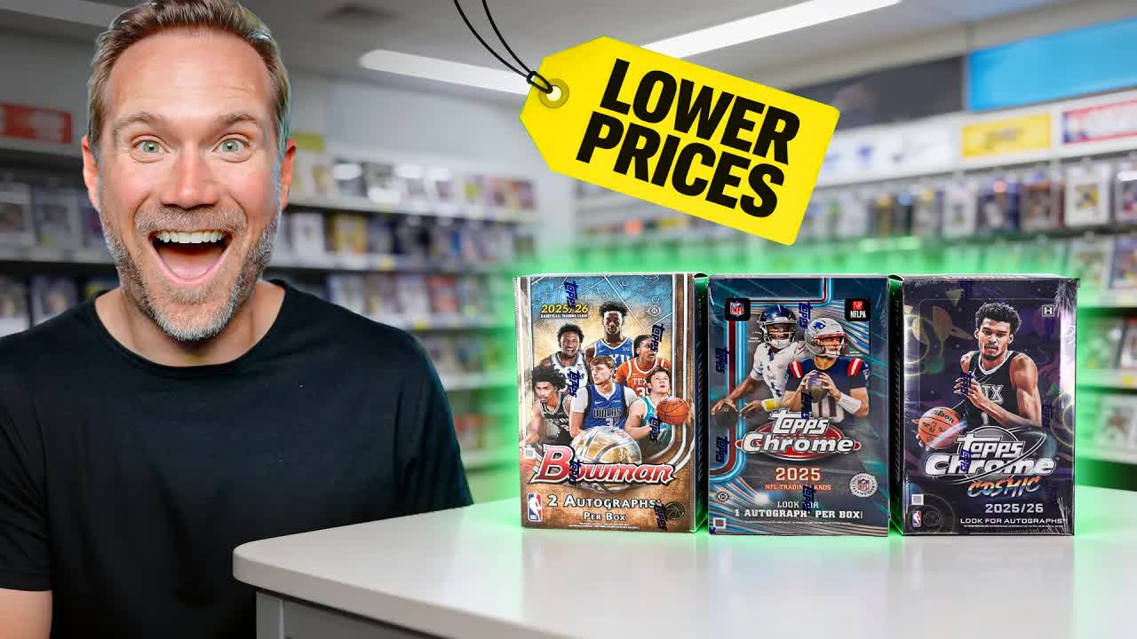 Video thumbnail for The Geoff Wilson Show: Box Prices CRASHING - What Collectors Need to Know