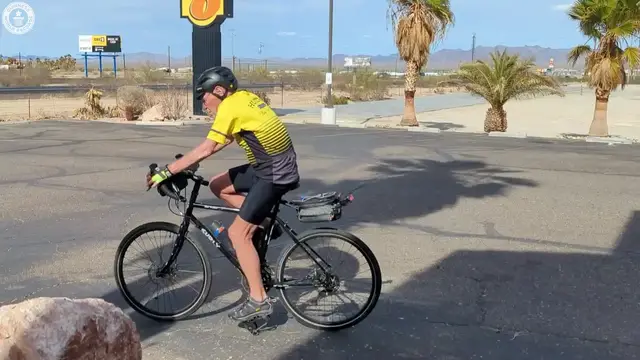 'Video thumbnail for This is the oldest man to ever cycle across America'