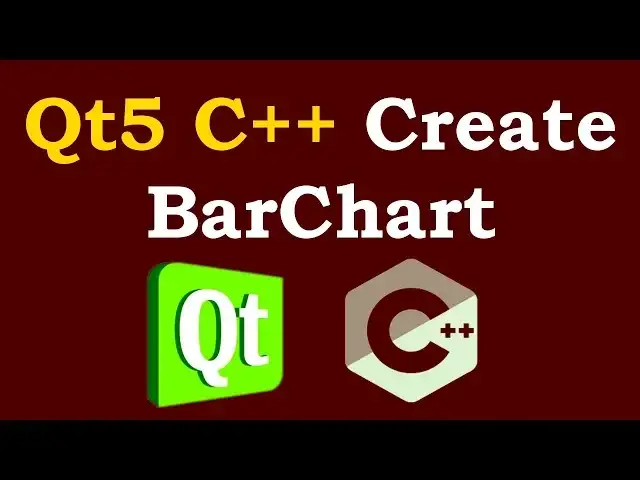 'Video thumbnail for Qt5 C++ Creating BarChart With QtChart | C++ GUI Tutorial'
