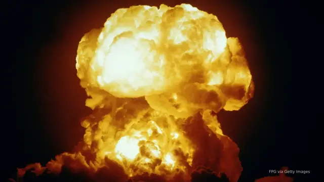 Video thumbnail for China tests hydrogen-based bomb that burns hotter, longer than TNT