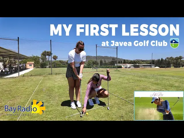 Video thumbnail for FORE THE FIRST TIME. Emily From BAYRADIO Takes Her First Golf Lesson With Tour Pro Leticia Ras