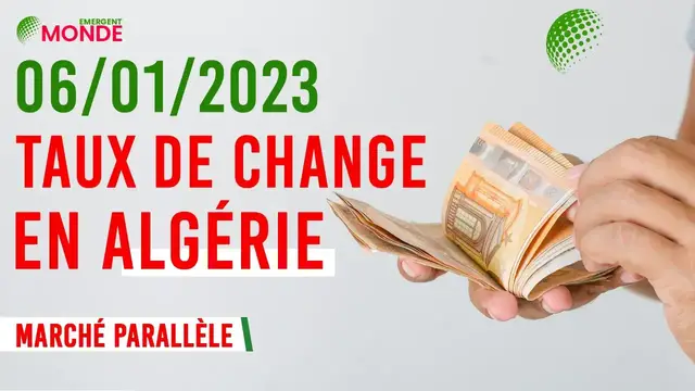 'Video thumbnail for 💰 CHANGE EURO DINAR VENDREDI 06 JANVIER 2022 - (Marché noir Algérie)'