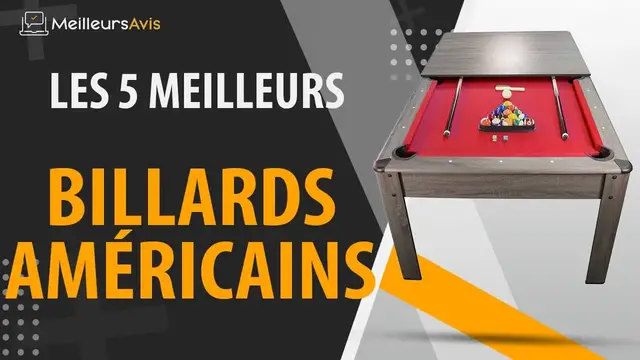 Video thumbnail for ⭐️ MEILLEUR BILLARD AMÉRICAIN - Avis & Guide d'achat (Comparatif 2021)