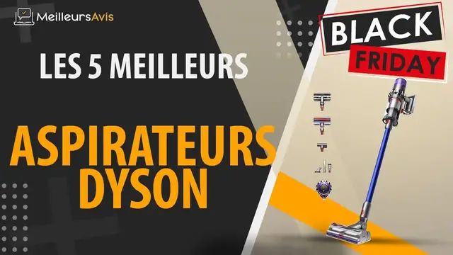 Video thumbnail for 🚩 MEILLEUR ASPIRATEUR DYSON - Black Friday 2022 (Comparatif & Guide d'achat)