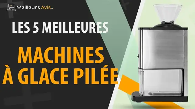 Video thumbnail for ⭐️ MEILLEURE MACHINE À GLACE PILÉE - Avis & Guide d'achat (Comparatif 2022)
