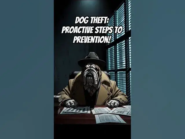 'Video thumbnail for Dog Theft: Proactive Steps To Prevention by Doggozila Magazine'