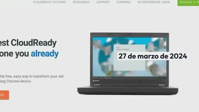 Video thumbnail for CloudReady: Probar ChromeOS en tu equipo de una forma sencilla y rápida
