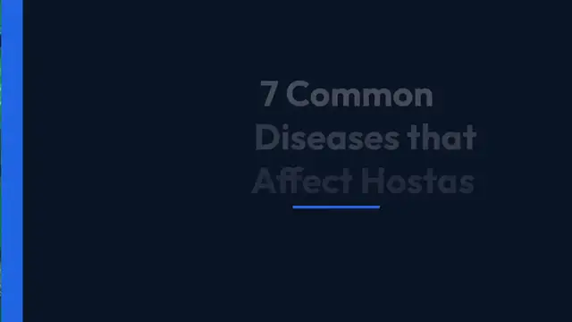 Video thumbnail for Common Hosta Diseases