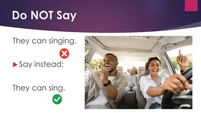 Video thumbnail for Say It Right in English:  Using Modals Correctly