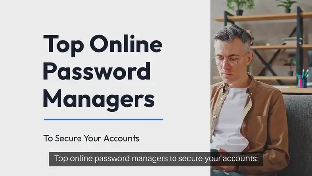 Video thumbnail for Top online password managers to secure your accounts