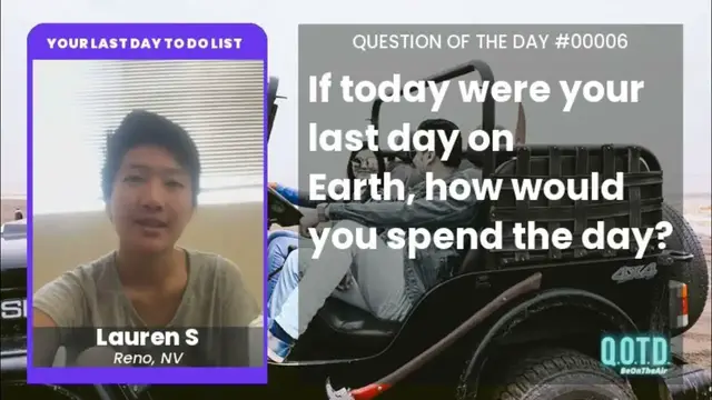 Video thumbnail for Lauren is hanging with loved ones on her last day, a classic last day for a reason!