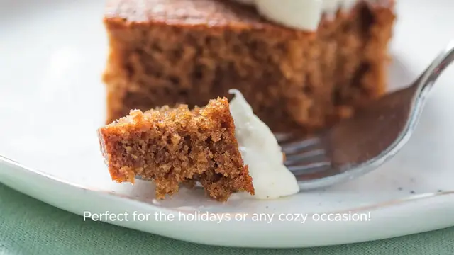 Video thumbnail for Gingerbread Cake with Frosting recipe