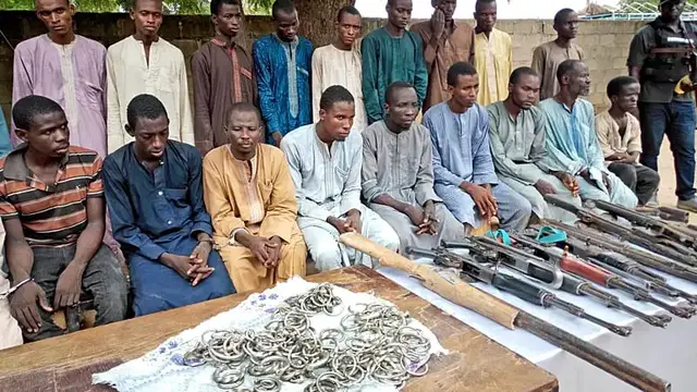 Video thumbnail for Nigeria says nearly 10,000 former Boko Haram fighters have been reintegrated