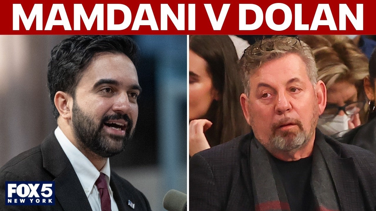 Video thumbnail for Mamdani v MSG owner on watch party