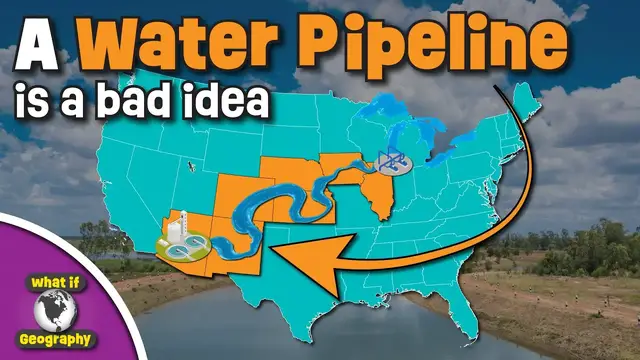 'Video thumbnail for Water Pipeline: What If An Aqueduct Was Built From The Great Lakes To The Southwest?'