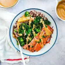 Video thumbnail for Salmon Bowl Recipe