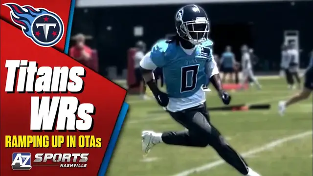 Video thumbnail for Calvin Ridley, Burks, Boyd Ramping Up Work at Titans OTAs