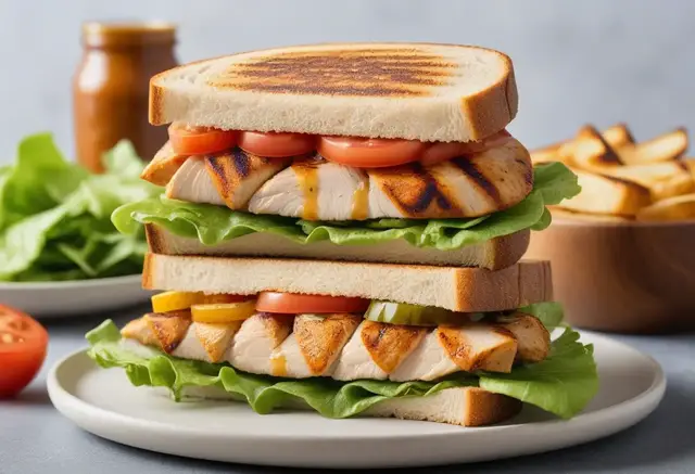 Video thumbnail for Grilled Chicken Sandwich Recipe