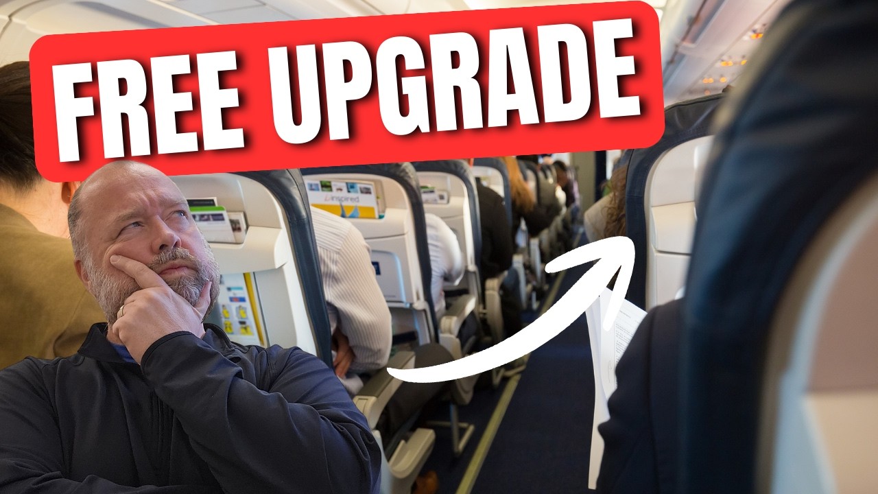 Video thumbnail for 6 Ways to Get FREE Flight UPGRADES That No One Tells You